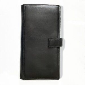 TUMI Leather Multifunctional Travel Wallet Card Organizer Passport Holder NWOT